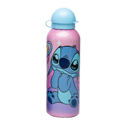 Disney Lilo in Stitch Sladki Alien aluminijasta steklenička s pokrovčkom za pitje 500 ml