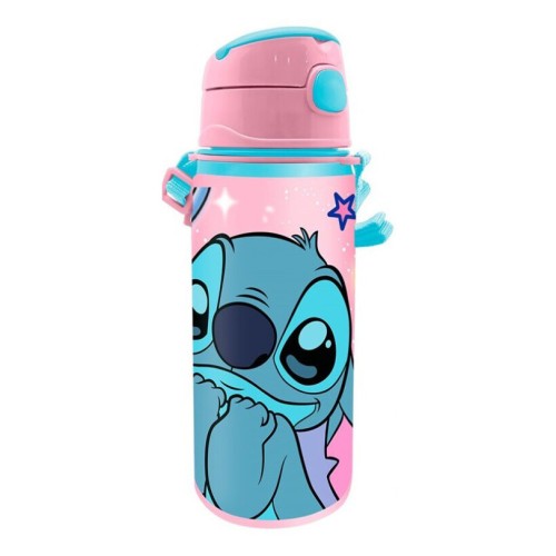Disney Lilo in Stitch Ta svet aluminijasta slamica z obešalnikom 600 ml