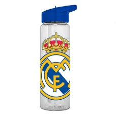 Real Madrid Hala plastična steklenica s slamico 600 ml Real Madrid Hala plastična steklenica s slamico 600 ml