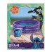 Disney Lilo & Stitch Hawaiian otroški komplet bazen s 3 obroči in žogo za na plažo Disney Lilo & Stitch Hawaiian otroški komplet bazen s 3 obroči in žogo za na plažo