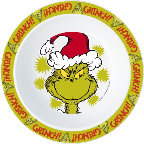 Mikro krožnik za juho Grinch Christmas Mischief 16 cm