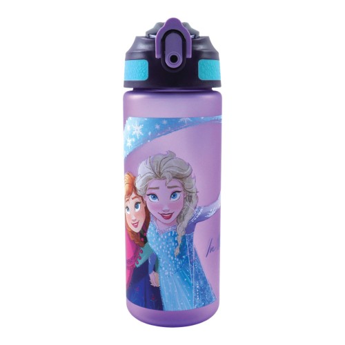 Frozen Modern Magic plastična mat steklenička s slamico 600 ml