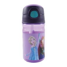 Frozen Modern Magic plastična steklenica s slamico in kavljem 350 ml Frozen Modern Magic plastična steklenica s slamico in kavljem 350 ml