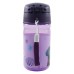 Frozen Modern Magic plastična steklenica s slamico in kavljem 350 ml