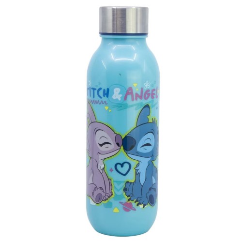 Disney Lilo in Stitch Love plastična steklenica za vodo z navojnim pokrovčkom 640 ml