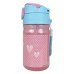 Disney Marie Dots plastična steklenička s slamico in kavljem 350 ml