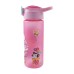 Minnie Mouse Kindness plastična mat steklenička s slamico 600 ml Minnie Mouse Kindness plastična mat steklenička s slamico 600 ml