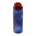 Spiderman Evergreen plastična mat steklenička s slamico 600 ml
