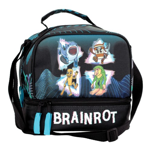 Termo vrečka za malico Brainrot Squad 21 cm Termo vrečka za malico Brainrot Squad 21 cm