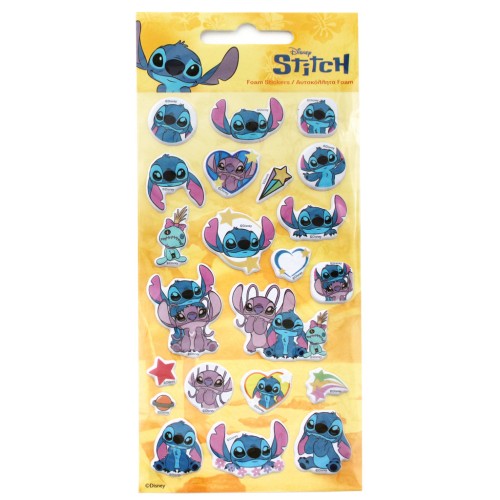 Komplet nalepk z napihnjeno gobico Disney Lilo in Stitch Star Komplet nalepk z napihnjeno gobico Disney Lilo in Stitch Star