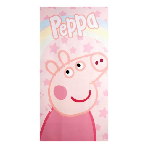 Kopalna brisača Peppa Pig Stars, brisača za na plažo 70x140cm (hitro sušeča) Kopalna brisača Peppa Pig Stars, brisača za na plažo 70x140cm (hitro sušeča)