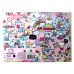 Etui za dokumente A/4 formata Hello Kitty World Etui za dokumente A/4 formata Hello Kitty World