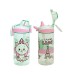 Disney Marie Little Lady plastična steklenička s slamico in sponko 450 ml