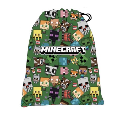 Vrečka za kosilo z liki Minecrafta 30 cm Vrečka za kosilo z liki Minecrafta 30 cm