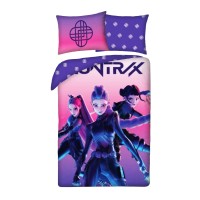 Posteljnina kpop Demon Hunters Warriors 140×200 cm, 70×90 cm Posteljnina kpop Demon Hunters Warriors 140×200 cm, 70×90 cm