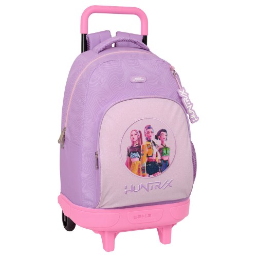 Šolska torba K-pop Demon Hunters Iconic premium na kolesih 45 cm Šolska torba K-pop Demon Hunters Iconic premium na kolesih 45 cm