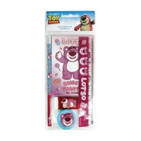 Disney Toy Story Lotso Jam 5-delni komplet pisarniškega materiala Disney Toy Story Lotso Jam 5-delni komplet pisarniškega materiala