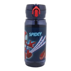 Plastična steklenica Spidey Web z obešalnikom Spiderman 600 ml