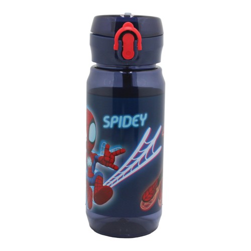 Plastična steklenica Spidey Web z obešalnikom Spiderman 600 ml