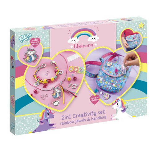 Kreativni set 2 v 1 Unicorn Totum Kreativni set 2 v 1 Unicorn Totum