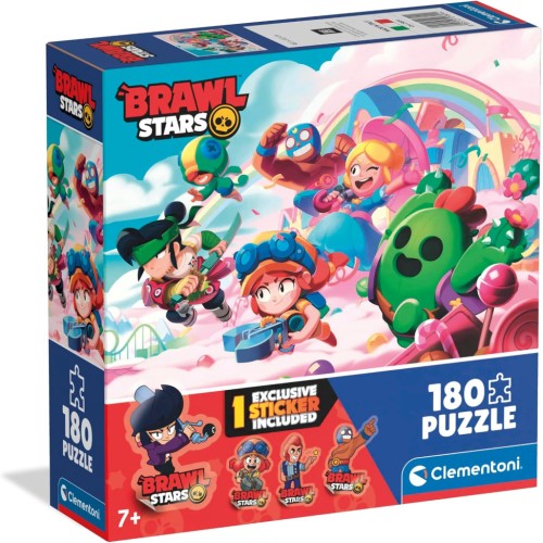 Brawl Stars Rainbow Clementoni sestavljanka, 180 kosov