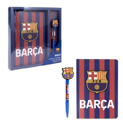 Zvezek FC Barcelona Barca s pisalom v darilni škatli Zvezek FC Barcelona Barca s pisalom v darilni škatli