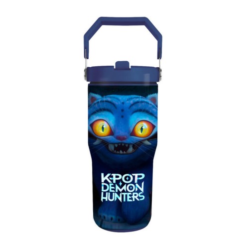 K-pop Demon Hunters Derpy termo steklenica iz nerjavečega jekla s slamico 600 ml K-pop Demon Hunters Derpy termo steklenica iz nerjavečega jekla s slamico 600 ml