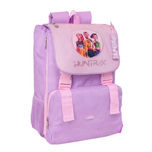 K-pop Demon Hunters Iconic razširljiva šolska torba, torba 41 cm K-pop Demon Hunters Iconic razširljiva šolska torba, torba 41 cm