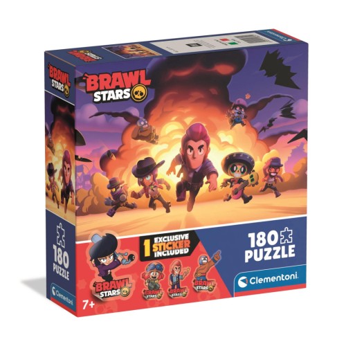 Brawl Stars Wild Escape Clementoni sestavljanka iz 180 kosov Brawl Stars Wild Escape Clementoni sestavljanka iz 180 kosov