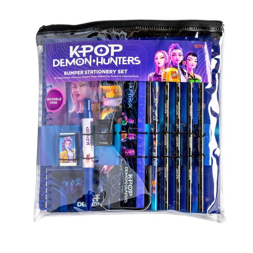 Komplet pisarniškega materiala A5 K-pop Demon Hunters Stars Komplet pisarniškega materiala A5 K-pop Demon Hunters Stars