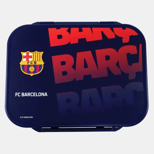 Večprekatna škatla za malico FC Barcelona Barca, škatla za sendviče