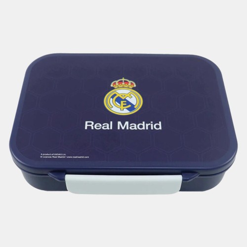 Večprekatna škatla za malico Real Madrid, škatla za sendviče