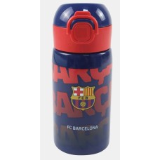Aluminijasta steklenica za vodo FC Barcelona Barca s slamico 500 ml Aluminijasta steklenica za vodo FC Barcelona Barca s slamico 500 ml