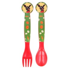 Jedilni pribor Bing Waving - 2 kosa plastični Jedilni pribor Bing Waving - 2 kosa plastični