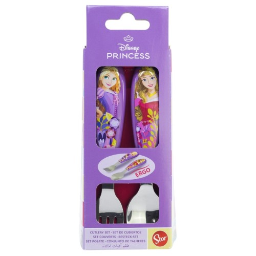 Jedilni pribor Disney Princess - 2 kosa kovinski Jedilni pribor Disney Princess - 2 kosa kovinski