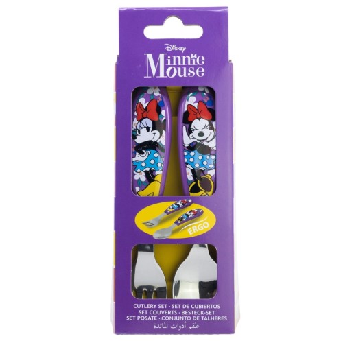 Jedilni pribor Disney Minnie Sunshine - 2 kosa kovinski Jedilni pribor Disney Minnie Sunshine - 2 kosa kovinski