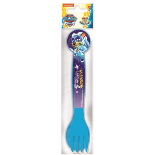 Jedilni pribor Paw Patrol Mighty - 2 kosa plastični Jedilni pribor Paw Patrol Mighty - 2 kosa plastični