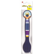 Jedilni pribor Minions s črtami - 2 kosa plastični Jedilni pribor Minions s črtami - 2 kosa plastični