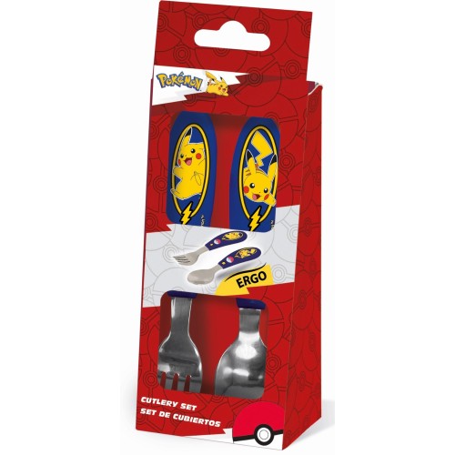 Jedilni pribor Pokemon Lightning - 2 kosa kovinski Jedilni pribor Pokemon Lightning - 2 kosa kovinski