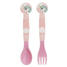 Jedilni pribor Unicorn Range - 2 kosa plastični Jedilni pribor Unicorn Range - 2 kosa plastični