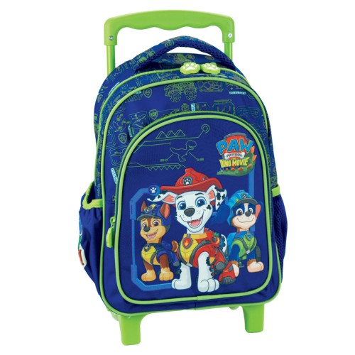 Nahrbtnik na kolesih za vrtec Paw Patrol Dino Movie, torba 30 cm Nahrbtnik na kolesih za vrtec Paw Patrol Dino Movie, torba 30 cm