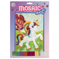 Ustvarjalni komplet Samorog Fun z bleščečim mozaikom iz pene Ustvarjalni komplet Samorog Fun z bleščečim mozaikom iz pene