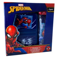 Spiderman World of Web škatla za sendviče + aluminijasta steklenica komplet Spiderman World of Web škatla za sendviče + aluminijasta steklenica komplet