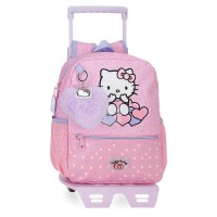 Voziček Hello Kitty Hearts & Dots 28 cm Voziček Hello Kitty Hearts & Dots 28 cm