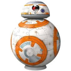 3D sestavljanka Vojna zvezd BB8, 104 kosov 3D sestavljanka Vojna zvezd BB8, 104 kosov
