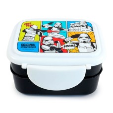 Škatla za kosilo + jedilni pribor Imperial Stormtrooper iz Star Wars Škatla za kosilo + jedilni pribor Imperial Stormtrooper iz Star Wars