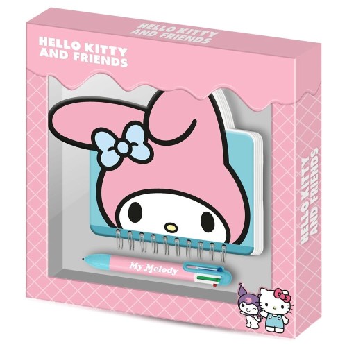 Hello Kitty in prijatelji Moj melodijski dnevnik + pisalo