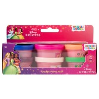 Disneyjeva princeska, paket 6 mini lončkov modelirne gline