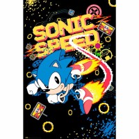 Poster za Ježek Sonic Speed iz Sege Poster za Ježek Sonic Speed iz Sege