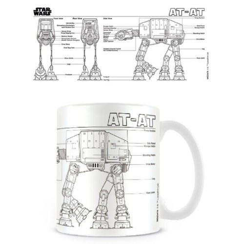 Star Wars AT-AT Skica skodelica 